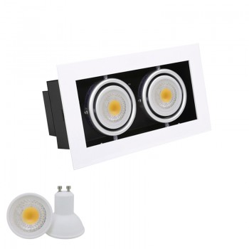 220V/5W MR16 LED Grille Light
