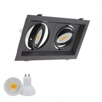 220V/5W MR16 LED Grille Light
