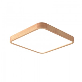 LED Smart Wooden Ceiling Light