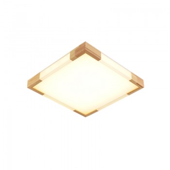 LED Smart Wooden Ceiling Light