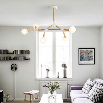 Wooden Ceiling Light