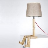 Wooden Table Light 
