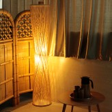 Bamboo Floor Light