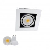 220V/5W MR16 LED Grille Light