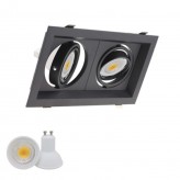 220V/5W MR16 LED Grille Light