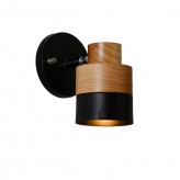 Wooden Wall Light