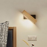 LED Wooden Wall Light